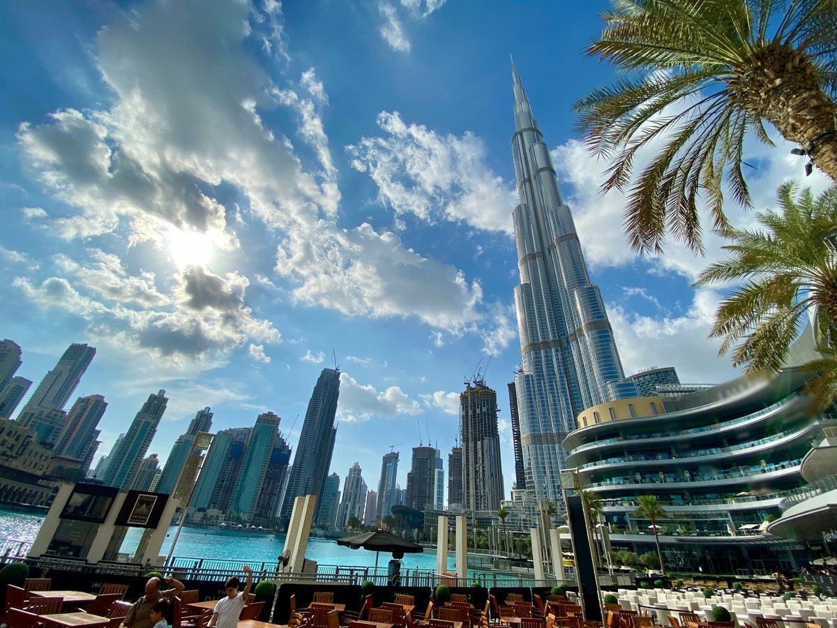 Burj Khalifa and modern architecture in Dubai